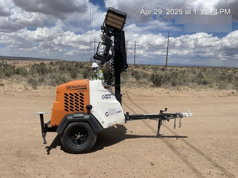 2023 Generac MLT2 Diesel, Flex Switch 120V Input, Powerzone Controller, (4) 320W LED Lights, 4kW Generator, 39.9 Gal Fuel Tank, 2" Ball, T3