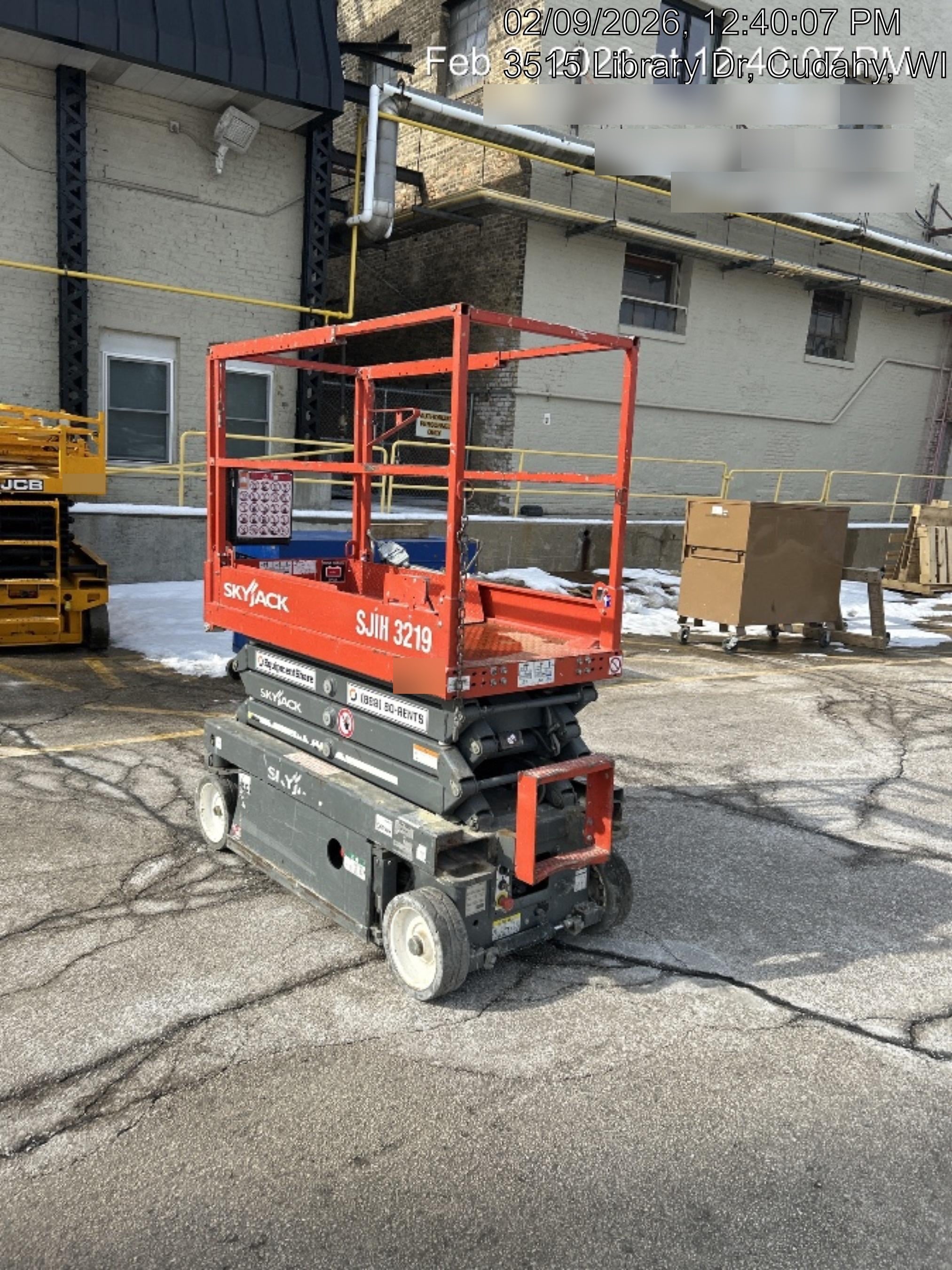 2018 Skyjack SJIII-3219 Standard Rental Specs