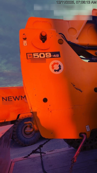 2020 JCB 509-42 Canopy, Solid Tires, Work Lights, Beacon, Aux Hydraulics, Back up Alarm, Lifting Eye, ES Decals