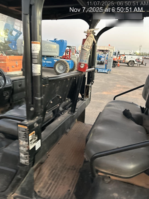 2022 Kubota RTV-X1140W-H Plastic Canopy, Windshield Acrylic Clear, LED Strobe Light, Wire Harness Kit, Back up Alarm