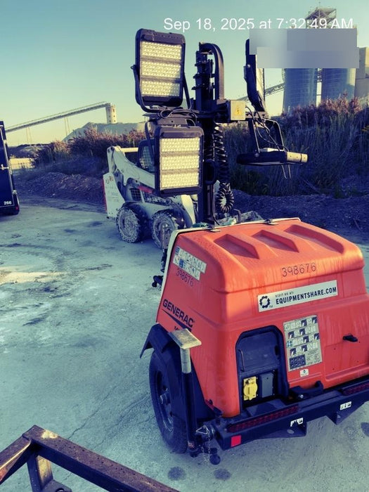 2024 Generac MLT2 Diesel, Flex Switch 120V Input, Powerzone Controller, 
(4) 320W LED Lights, 4kW Generator, 39.9 Gal Fuel Tank, 2" Ball, T3