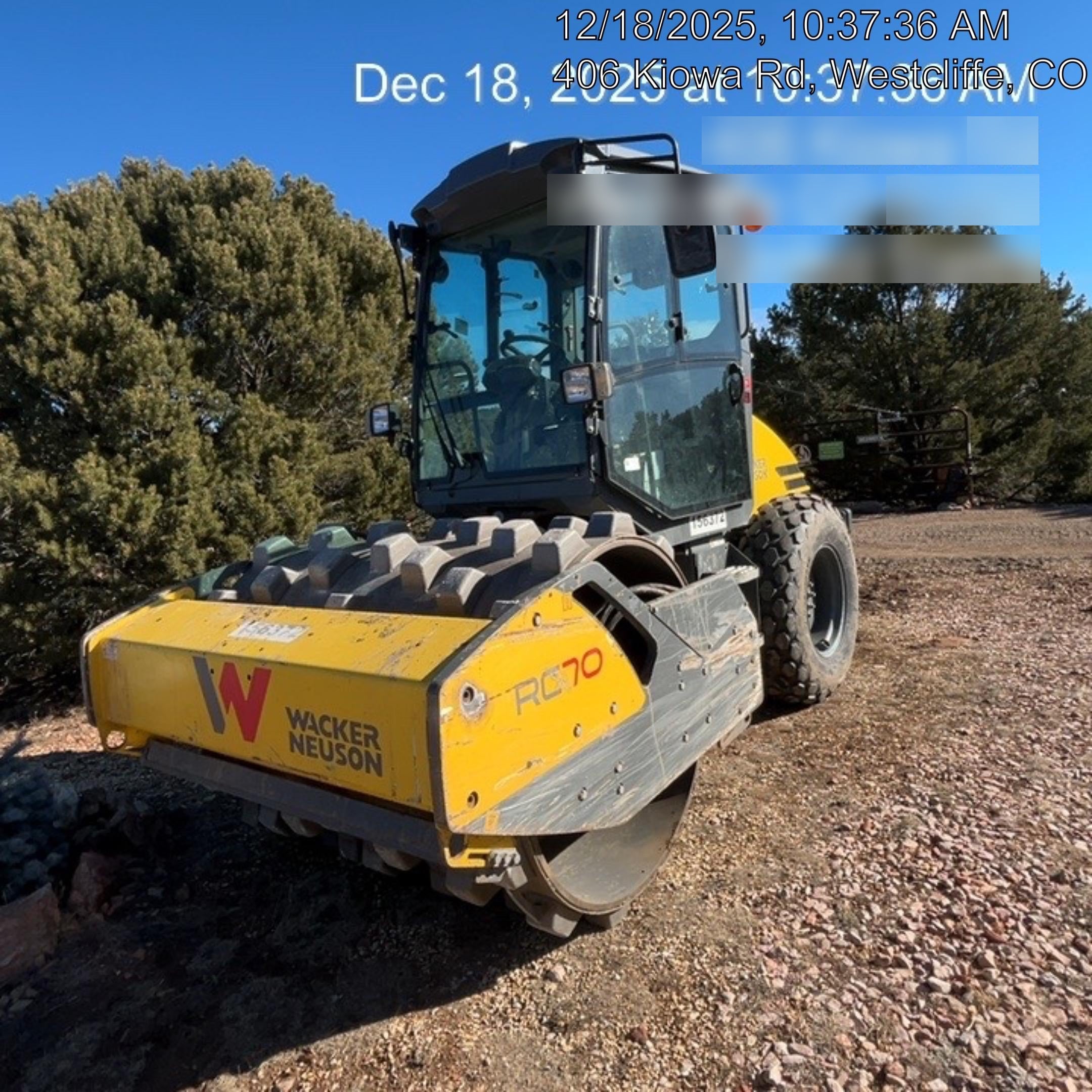 2021 WACKER NEUSON RC70