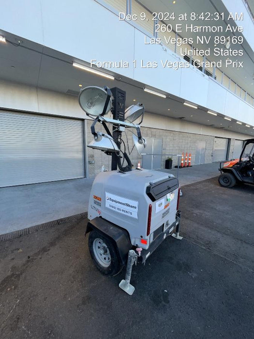 2018 Wacker Neuson LTV6L-MH Wacker Neuson LTV6L Mobile Light Tower w/Fuel Level Sensor Installed