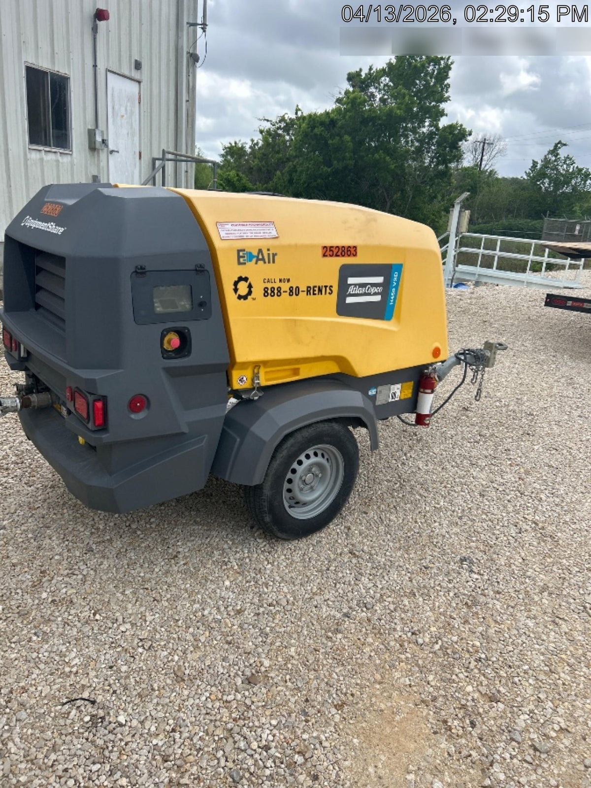 2022 ATLAS COPCO E-AIR H450