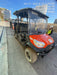 2022 Kubota RTV-X1140W-H Plastic Canopy, Windshield Acrylic Clear, LED Strobe Light, Wire Harness Kit, Back up Alarm