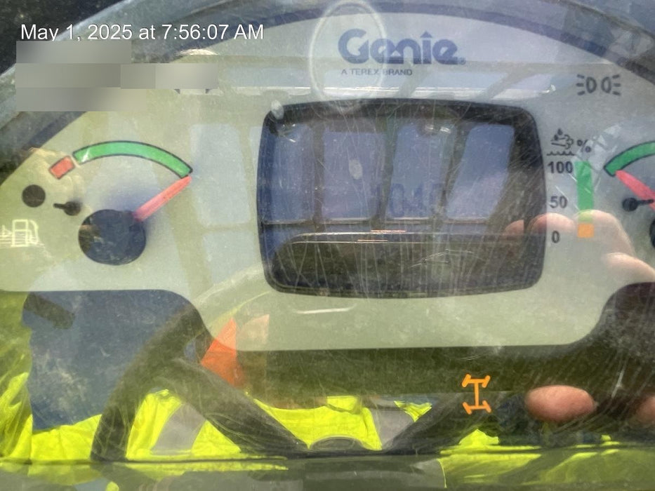 2018 Genie GTH-844 Genie GTH-844 w/Open ROPS, Solid Tires, beacon/work lights, 60" carriage/forks