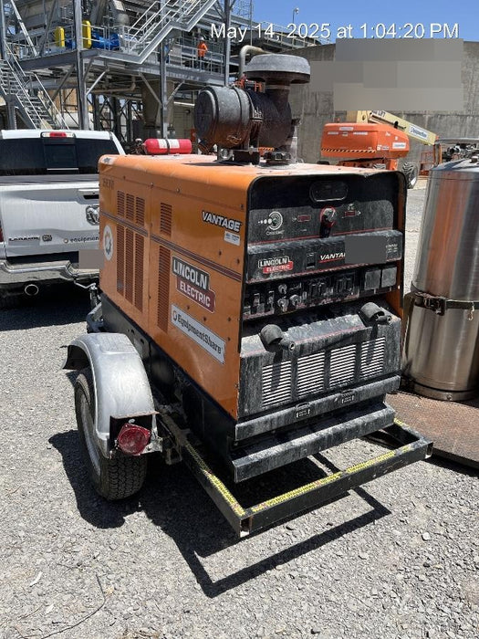 2022 Lincoln Electric Vantage 549X Crosslink Technology, Trailer Mounted, ES Decals, T3