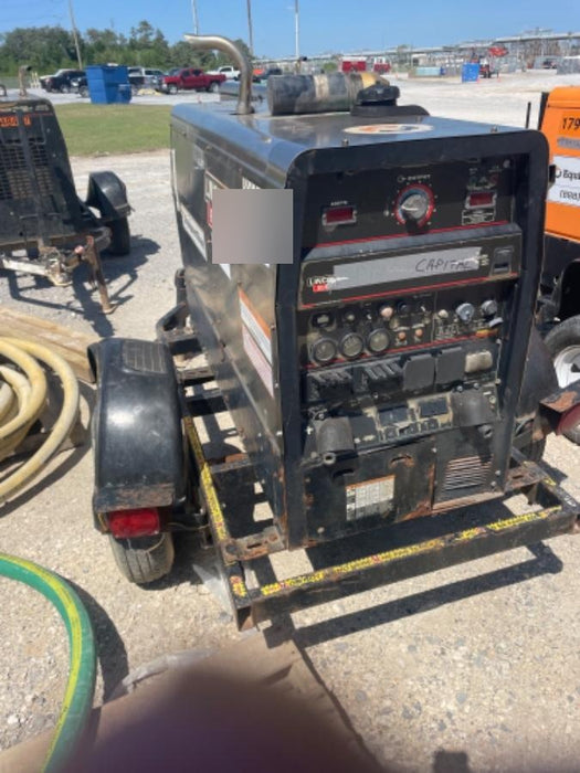 2019 Lincoln Electric Vantage 322 Welder Ready-Pak 3, Two wheel trailer, Fender and Light kit, Cable Rack
