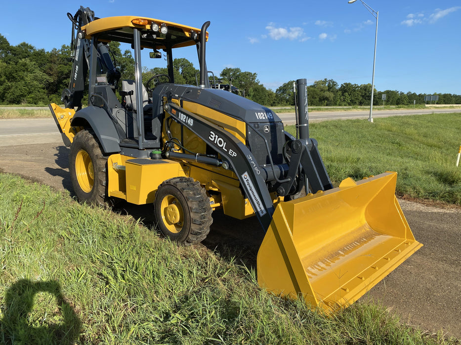 2020 John Deere 310LEP Canopy, 4WD, Standard Stick, Pilot Controls, 2 Way Hydraulics, TAG Manual QC