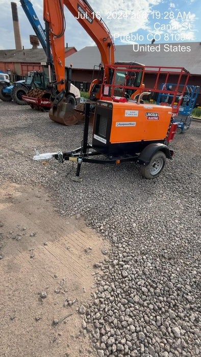 2022 Lincoln Electric LE400 Kubota V1505, Trlr, Cable Rack, Light Kit, ES Decals, T3