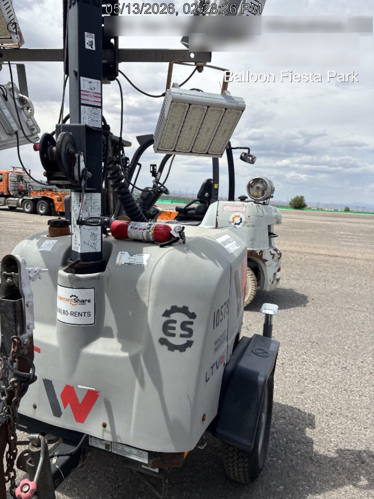 2018 Wacker Neuson LTV6K-LED Wacker Neuson LTV6K Light Tower LED
