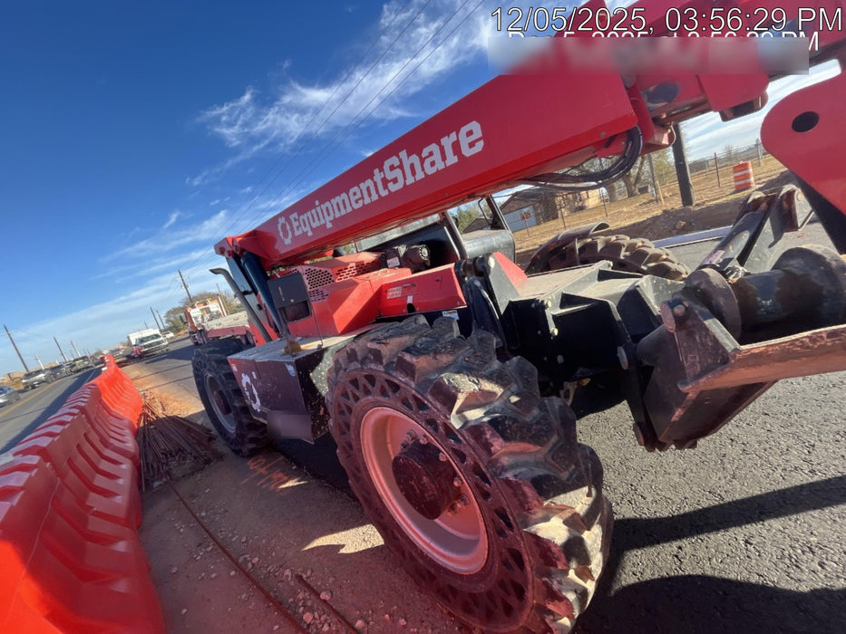2019 Manitou MTA12042 Canopy, 120 HP , Solid Tires, Work Lights, Lift Hook, Auxiliary Hydraulics w/66" Carriage and 60" Forks