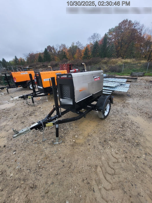 2024 Lincoln Electric LE400 Kubota V1505, Trlr, Cable Rack, Light Kit, ES Decals, T3