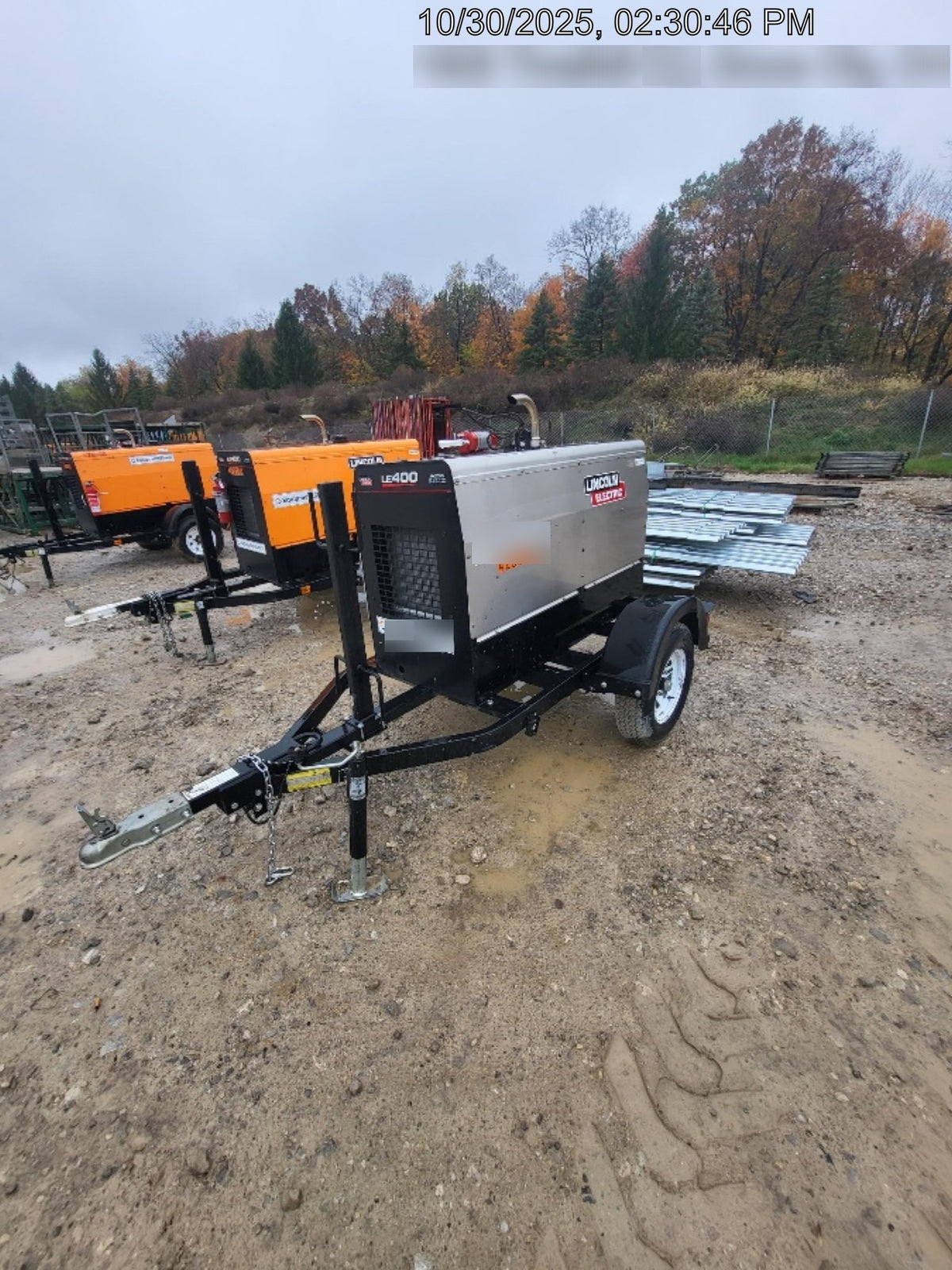 2024 Lincoln Electric LE400 Kubota V1505, Trlr, Cable Rack, Light Kit, ES Decals, T3