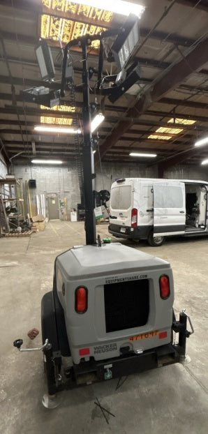 2024 Wacker Neuson LTT4 Diesel, Kohler KDW702, Deep Sea Controller, Auto Start, LED 320W, Bypass Outlet, T3