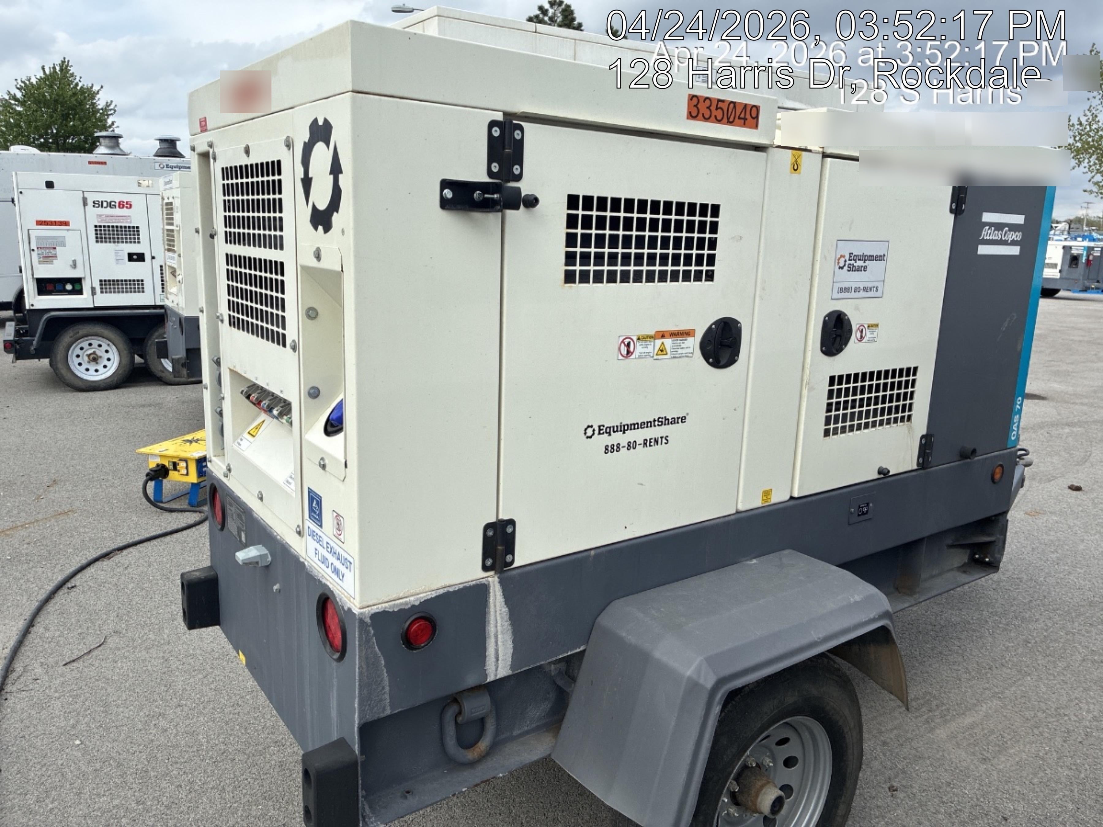 2023 ATLAS COPCO QAS 70