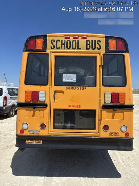 2014 FREIGHTLINER Thomas 72 Passenger Bus