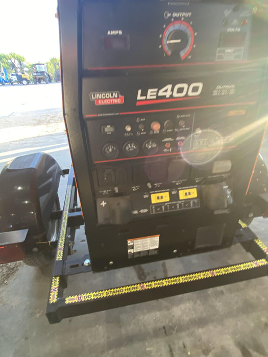 2022 Lincoln Electric LE400 Kubota V1505, Trlr, Cable Rack, Light Kit, ES Decals, T3