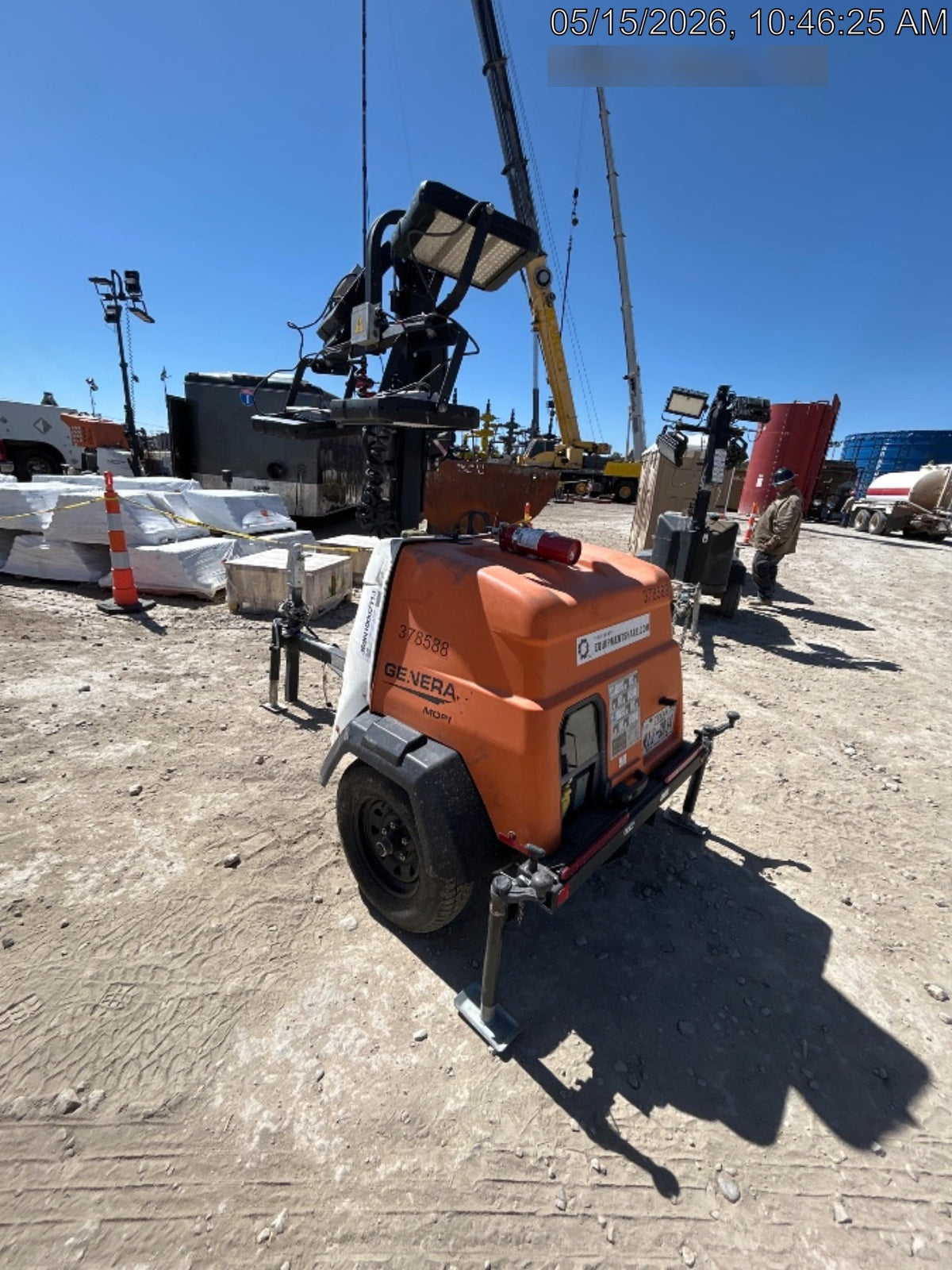 2023 Generac MLT2 Diesel, Flex Switch 120V Input, Powerzone Controller, 
(4) 320W LED Lights, 4kW Generator, 39.9 Gal Fuel Tank, 2" Ball, T3