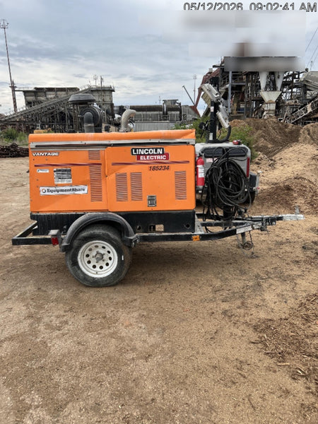 2021 Lincoln Electric Vantage 549X Ready Pak 3, ORANGE (includes trailer, cable rack, fender light kit)