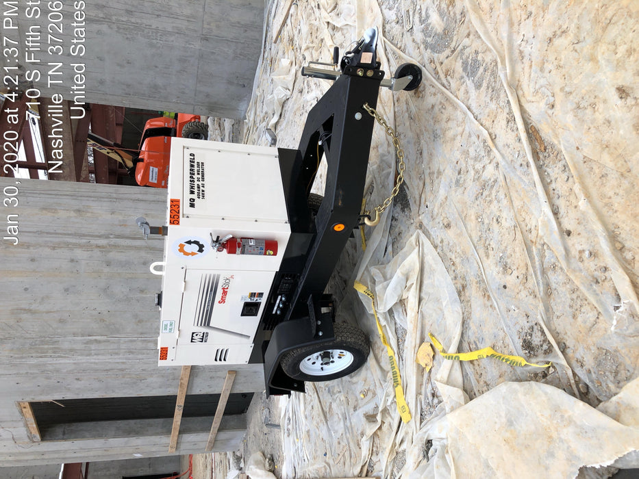 2019 Multiquip DLW400ESA4 Dual Pack, Trailer Mounted