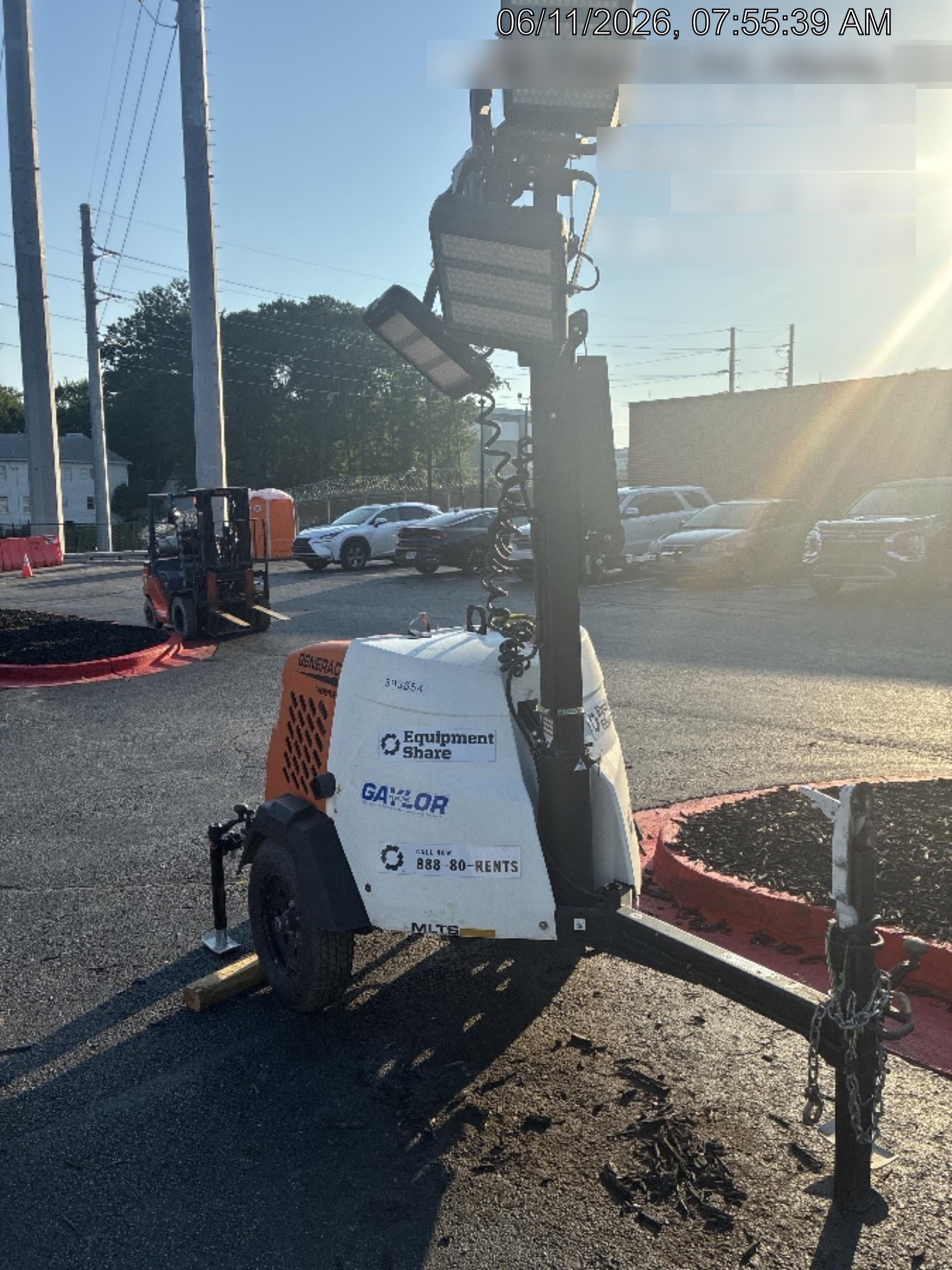 2024 Generac MLT2 Diesel, Flex Switch 120V Input, Powerzone Controller, 
(4) 320W LED Lights, 4kW Generator, 39.9 Gal Fuel Tank, 2" Ball, T3