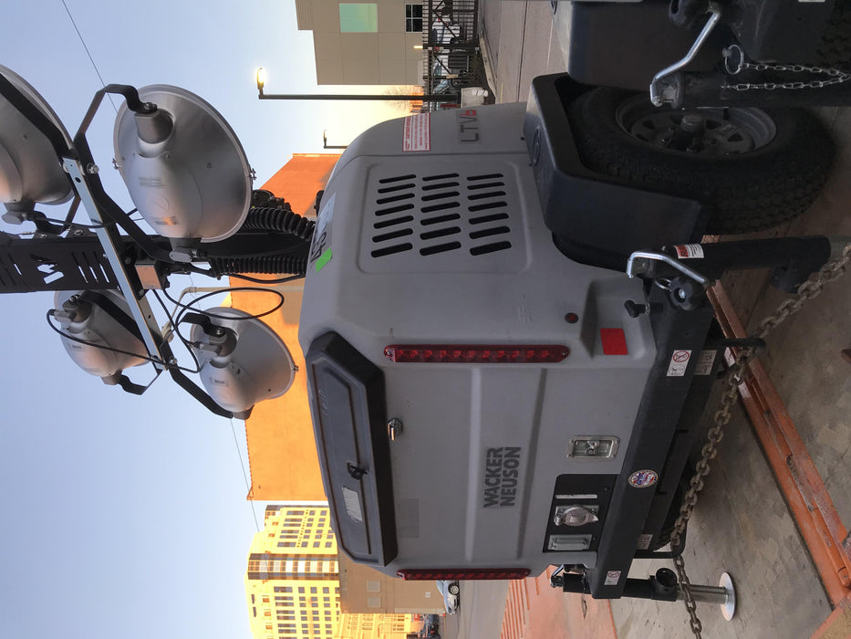 2019 Wacker Neuson LTV6L-MH Wacker Neuson LTV6L Mobile Light Tower w/Fuel Level Sensor Installed