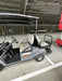 2022 Club Car CA100E Canopy, Fold down Windshield, Beacon, Back up Alarm, All-Trail Trials, HD 8 V Batteries, Trailer Hitch and Ball