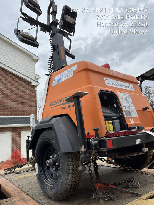 2023 Generac MLT2 Diesel, Flex Switch 120V Input, Powerzone Controller, (4) 320W LED Lights, 4kW Generator, 39.9 Gal Fuel Tank, 2" Ball, T3