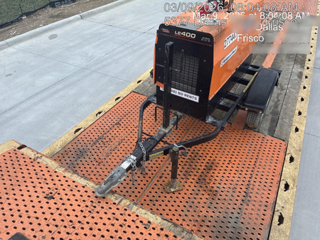 2022 Lincoln Electric LE400 Kubota V1505, Trlr, Cable Rack, Light Kit, ES Decals, T3