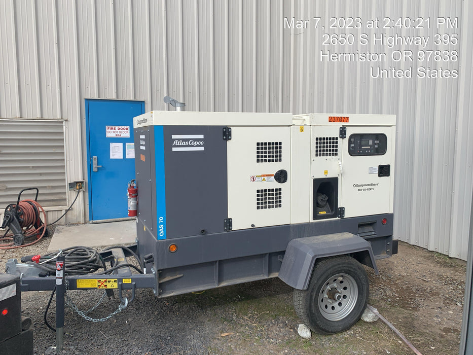 2022 ATLAS COPCO QAS 70