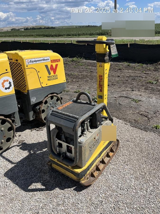 2020 Wacker Neuson DPU4545HEH Walk Behind Reversible Plate Compactor, Diesel