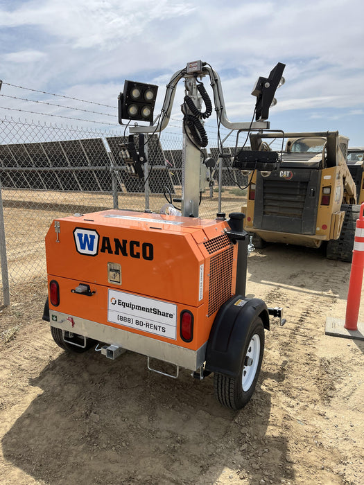 2024 Wanco WLTT-4MM4K Diesel, Deep Sea Controller, Shore Power Plug, Auto Start, (4) 350W LED Floodlights, 4kW Generator, 60 Gal Fuel Tank, 2" Ball, T3