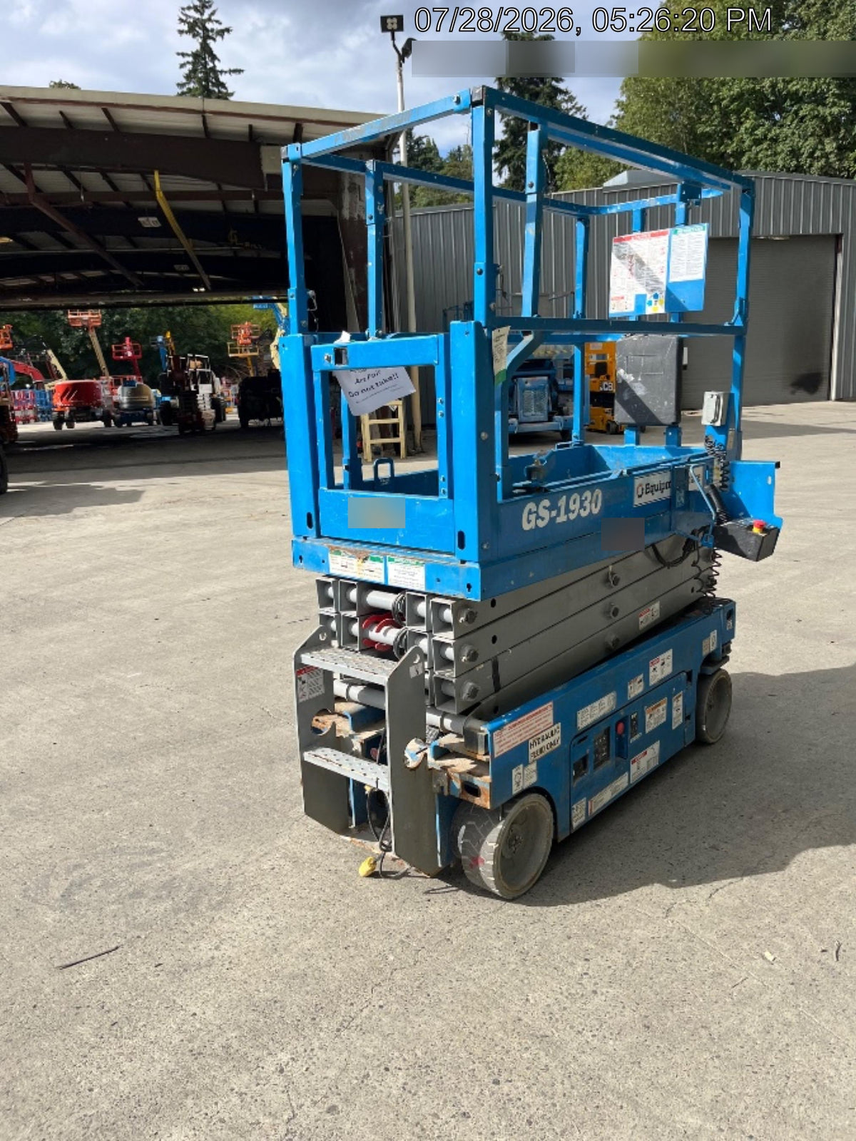 2020 Genie GS-1930 GENIE GS-1930