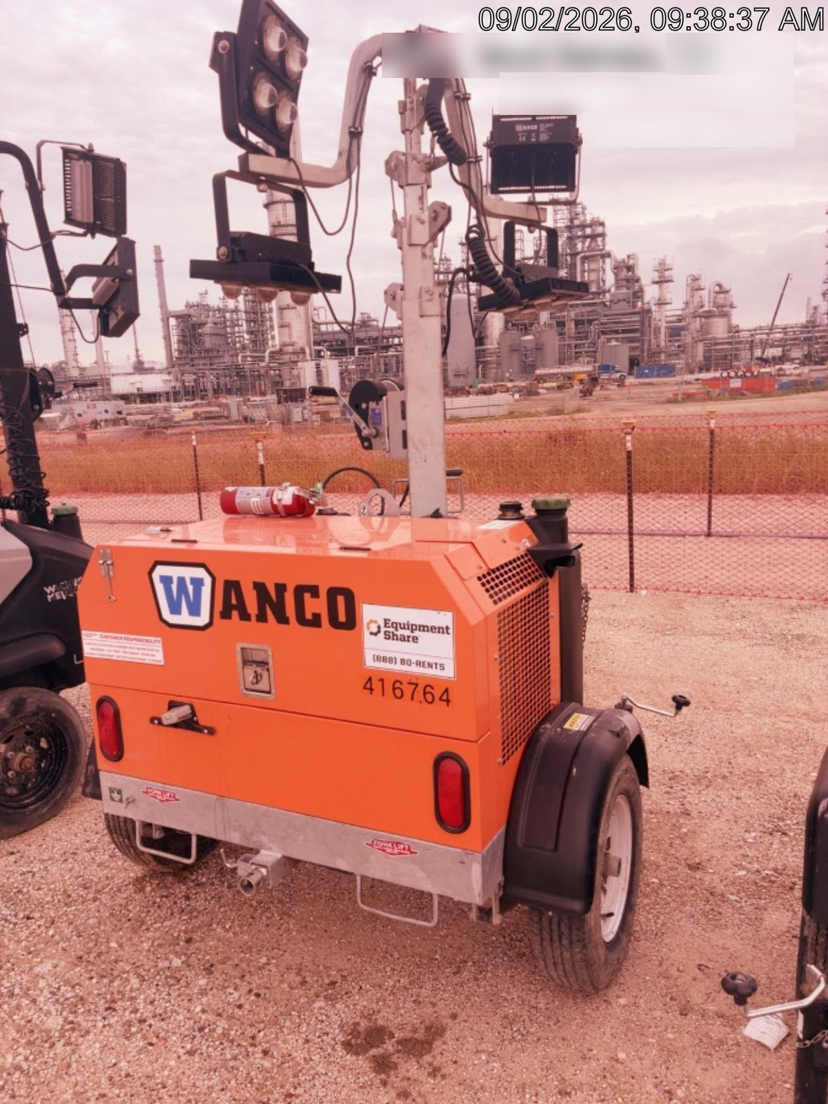 2024 Wanco WLTT-4MM4K Diesel, Deep Sea Controller, Shore Power Plug, Auto Start, (4) 350W LED Floodlights, 4kW Generator, 60 Gal Fuel Tank, 2" Ball, T3