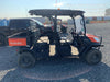 2022 Kubota RTV-X1140W-H Plastic Canopy, Windshield Acrylic Clear, LED Strobe Light, Wire Harness Kit, Back up Alarm