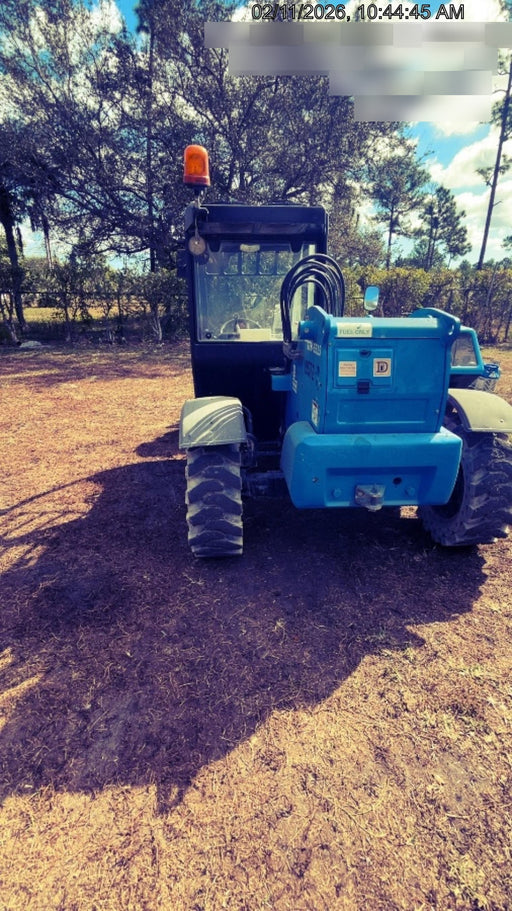 2018 Genie GTH-5519 Genie GTH-5519 Telehandler w/Enclosed Cab w/HVAC, 48" Carriage/Forks, Solid RT Tires, Work Light Package