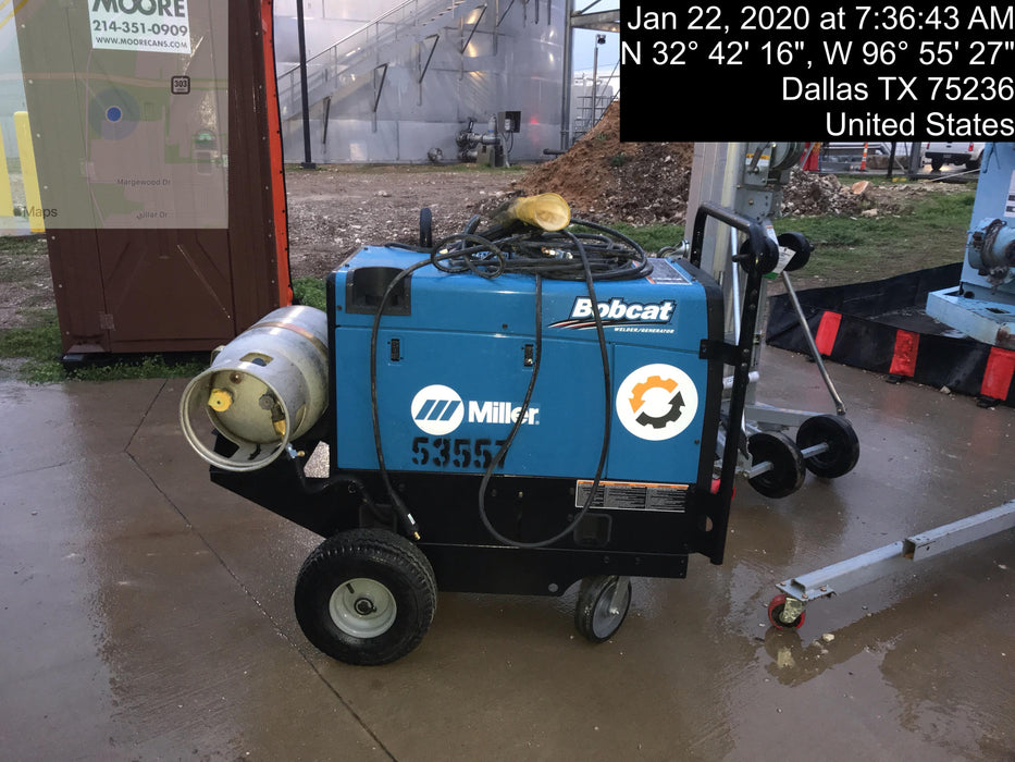 2019 Miller Electric BOBCAT 250 LP WITH RUNNING GEAR/BRACKET/HOSE (Part # 951600)