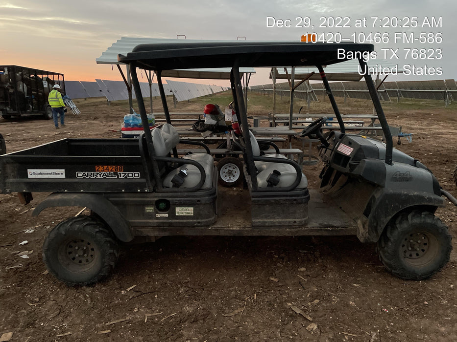 2022 Club Car CA1700D Canopy, Diesel, 4 Passenger