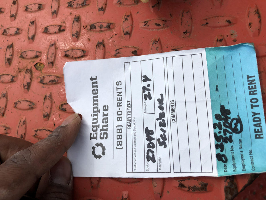 2019 Skyjack SJIII-3226 Standard Options