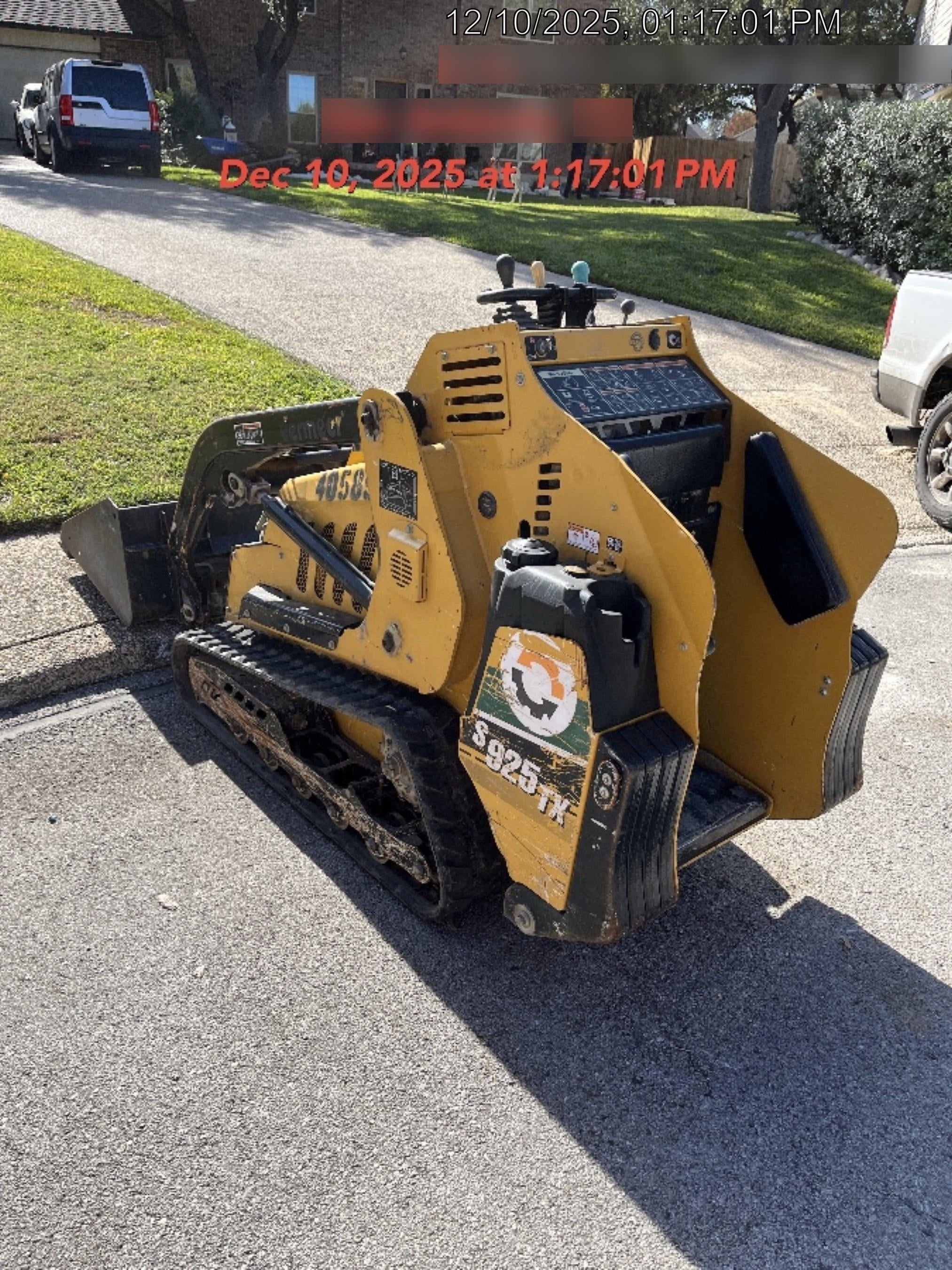 2019 VERMEER S925TX