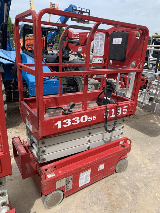 2017 MEC 1330SE 13' Scissor Lift w/2 Year Extended Full Warranty