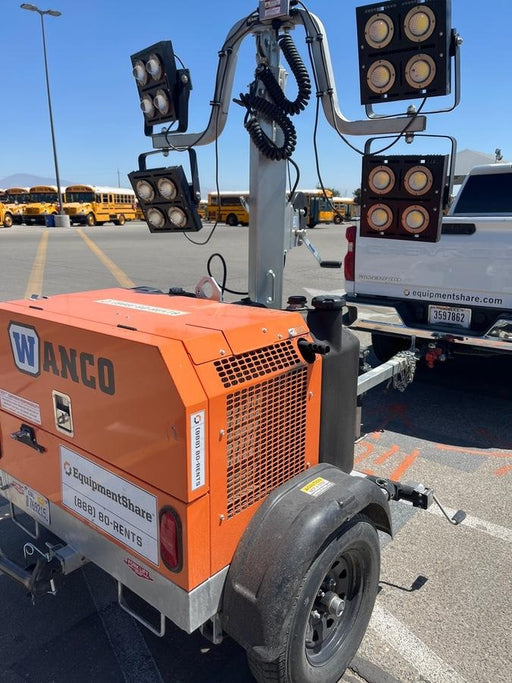 2024 Wanco WLTT-4MM4K Diesel, Deep Sea Controller, Shore Power Plug, Auto Start, (4) 350W LED Floodlights, 4kW Generator, 60 Gal Fuel Tank, 2" Ball, T3
