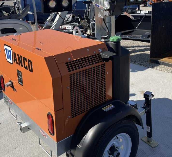 2024 Wanco WLTT-4MM4K Diesel, Deep Sea Controller, Shore Power Plug, Auto Start, (4) 350W LED Floodlights, 4kW Generator, 60 Gal Fuel Tank, 2" Ball, T3