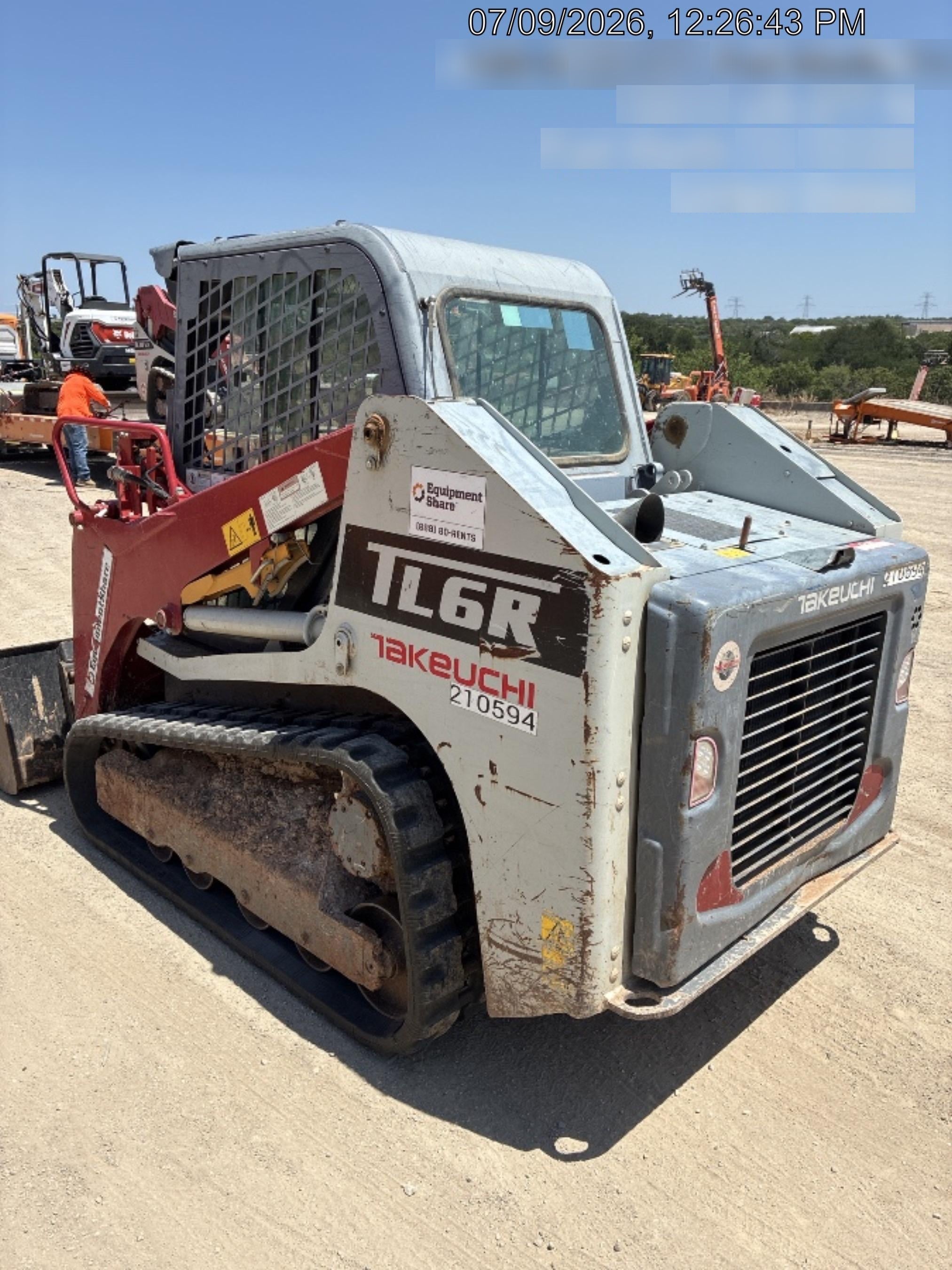 2022 TAKEUCHI TL6CR