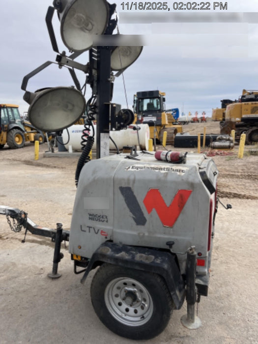 2018 Wacker Neuson LTV6L-MH Wacker Neuson LTV6L Mobile Light Tower w/Fuel Level Sensor Installed