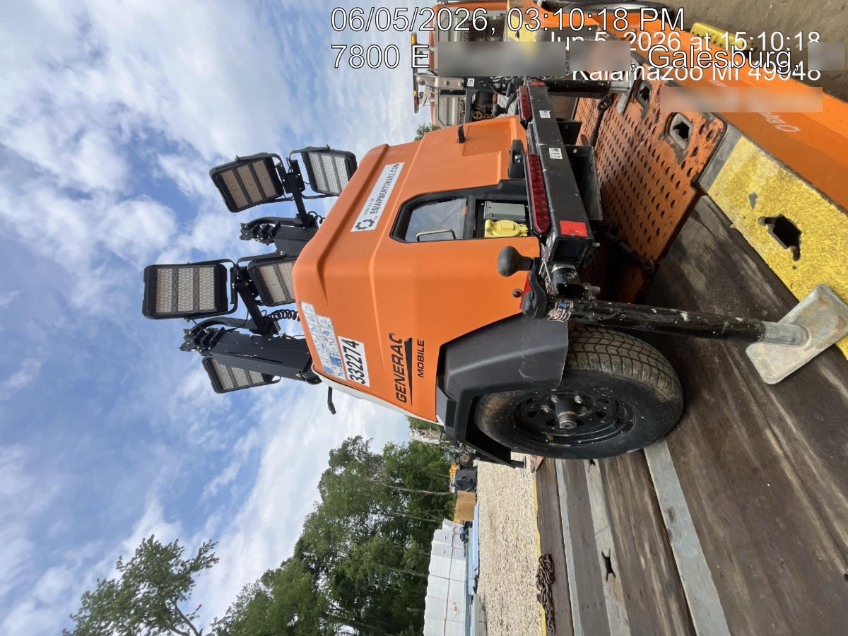 2023 Generac MLT2 Diesel, Flex Switch 120V Input, Powerzone Controller, (4) 320W LED Lights, 4kW Generator, 39.9 Gal Fuel Tank, 2" Ball, T3