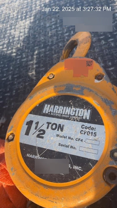 2020 HARRINGTON CF015-20