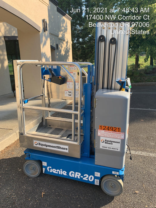 2021 GENIE GR-20