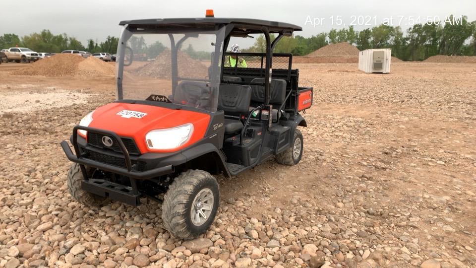 Kubota RTV-X1140WL-AS 4WD, LED Strobe, Windshield Acrylic Clear, Plastic Canopy, Wire Harness Kit, Backup Alarm, Bed Liner